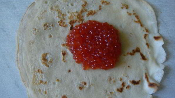 тонкие блинчики на кефире