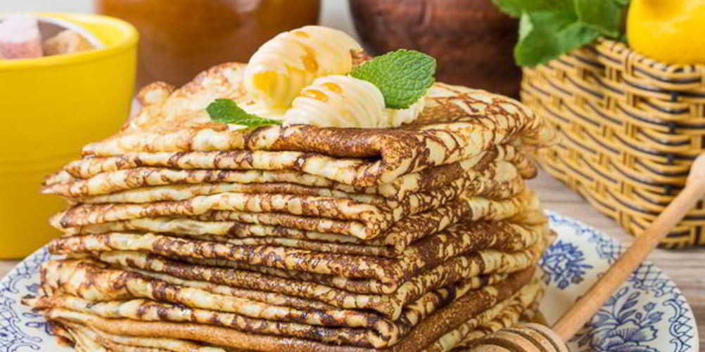 Рецепт тонкие блинчики на молоке