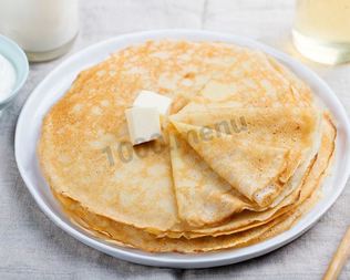 Тонкие блины на кислом молоке