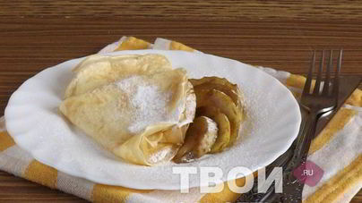 Тонкие французские блинчики