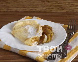 Тонкие французские блинчики