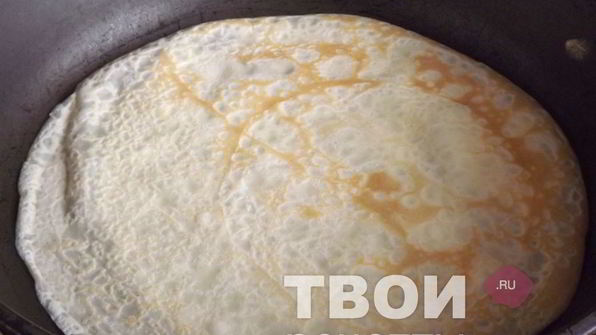 тонкие французские блинчики