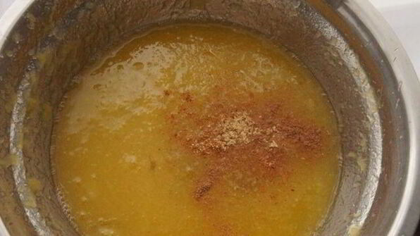 тыквенно-ореховые блины на белках