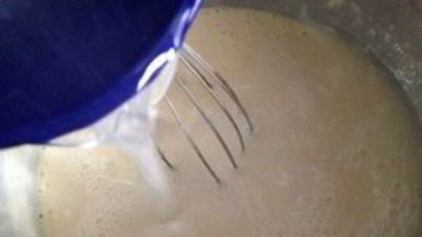 заварные блинчики на кефире