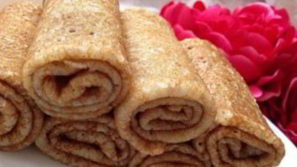 заварные блинчики на кефире