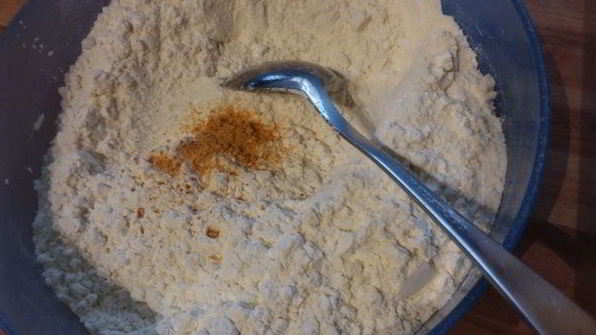 апельсиновые круассаны с марципановой начинкой