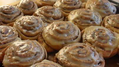 Аппетитные булочки Синнабон