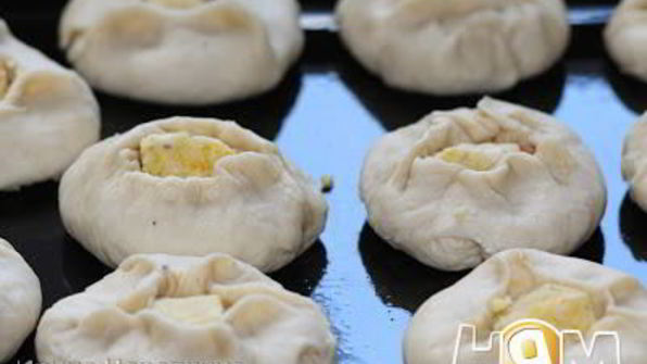 ароматные булочки с курагой и кардамоном