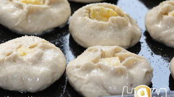 ароматные булочки с курагой и кардамоном