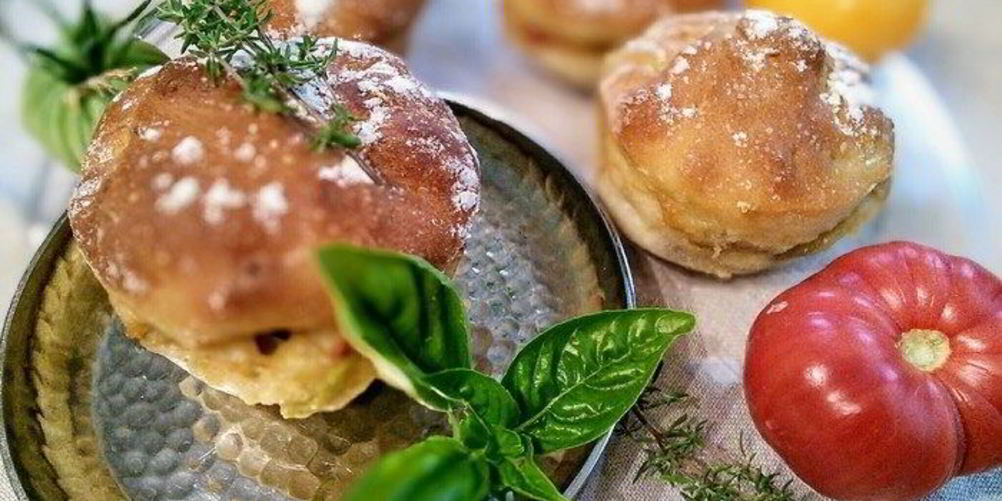 Рецепт булочки, фаршированные рататуем