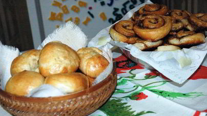 Булочки и коричные улитки Дональда Дака