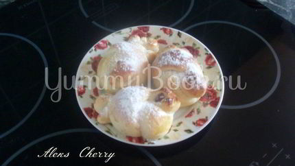 Булочки Пташки в снегу