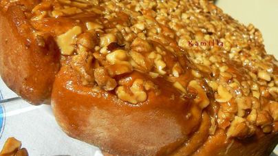 Булочки с корицей и грецкими орехами