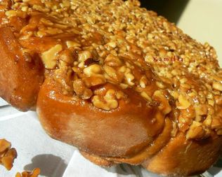 Булочки с корицей и грецкими орехами