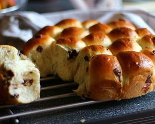 Булочки с шоколадом