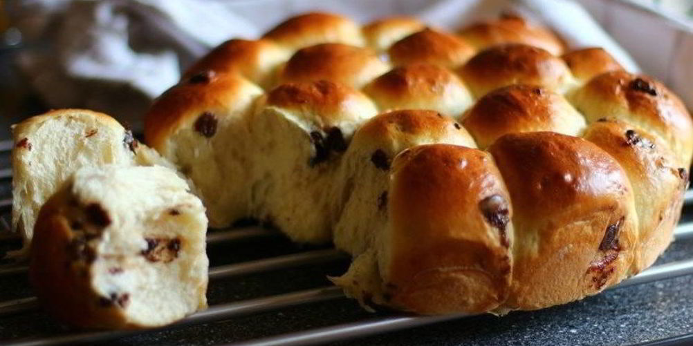 Рецепт булочки с шоколадом