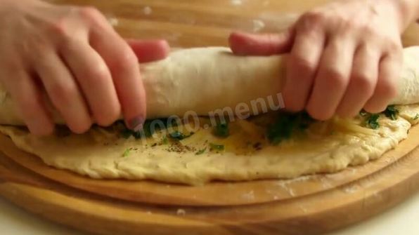 булочки с сыром и чесноком