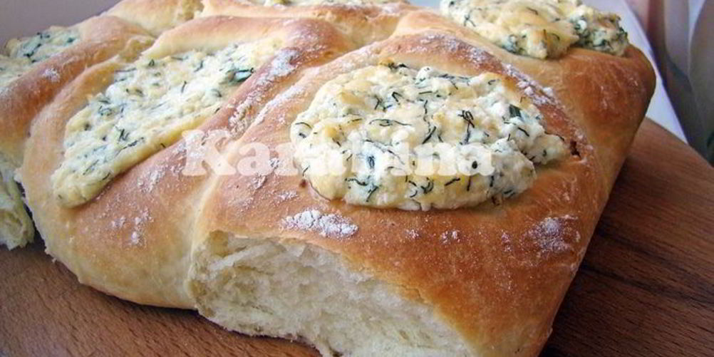 Рецепт булочки с сыром и творогом
