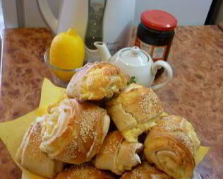 Булочки с сыром