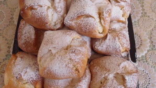 булочки с творогом