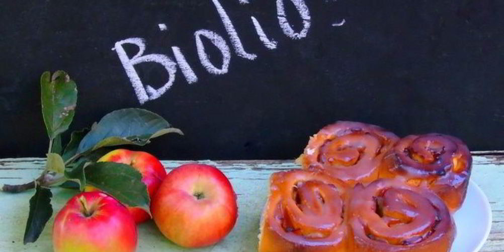 Рецепт булочки с яблочной начинкой