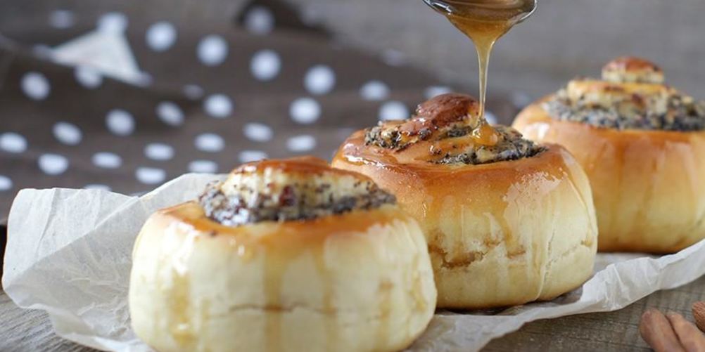 Рецепт булочки синабон с маком