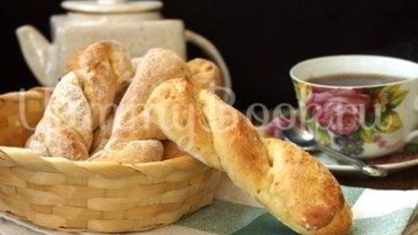булочки творожные плетенки