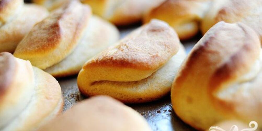Рецепт домашние дрожжевые булочки