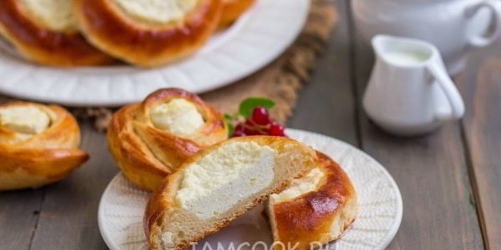 Рецепт домашние ватрушки с творогом