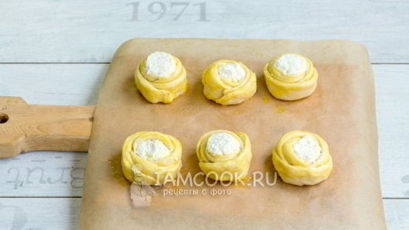 домашние ватрушки с творогом