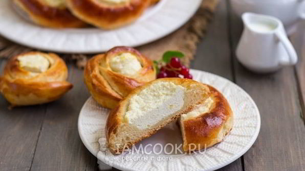 домашние ватрушки с творогом