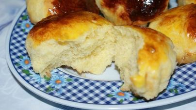 Французские булочки с сахаром