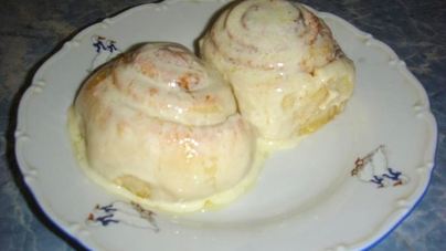 Классические булочки синабон с корицей