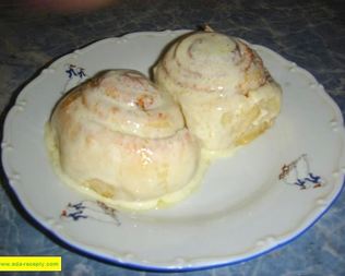 Классические булочки синабон с корицей