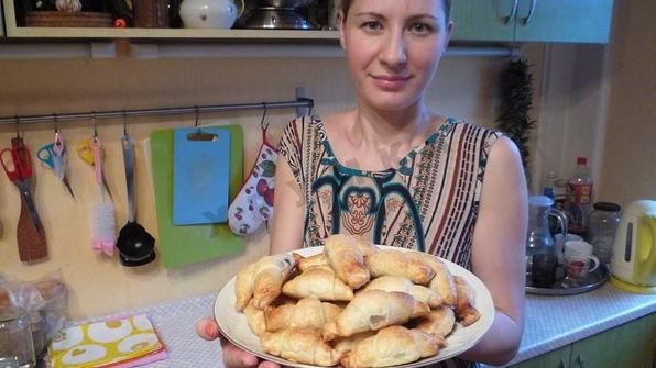 круассаны из слоеного теста со сгущенкой