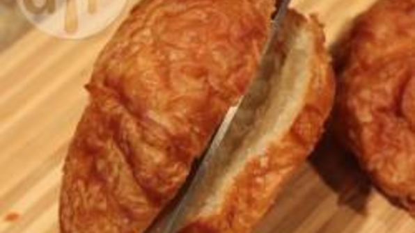 круассаны с миндальным кремом