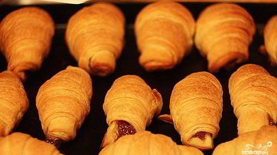 Круассаны со сгущенкой