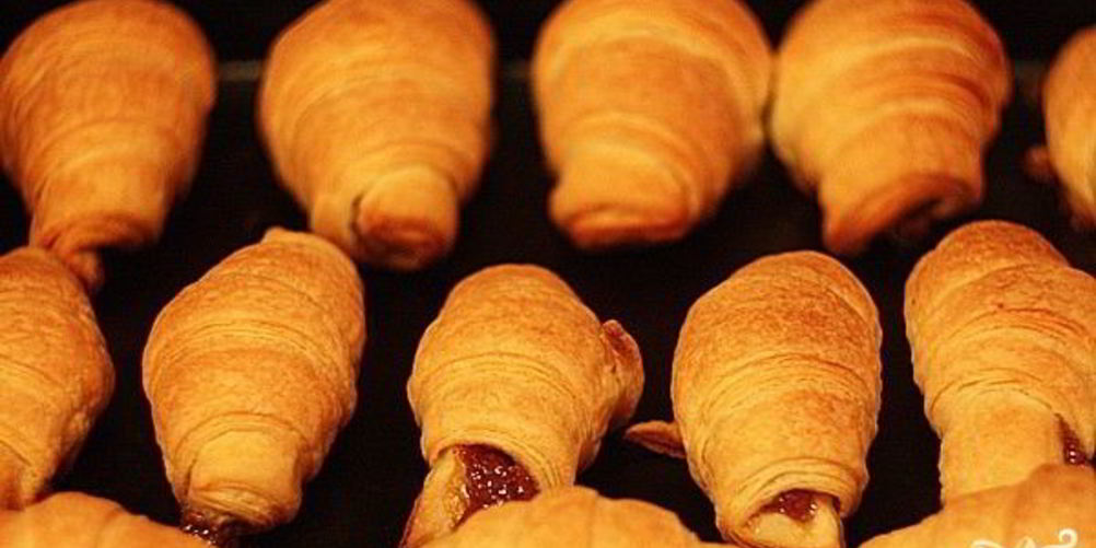 Рецепт круассаны со сгущенкой