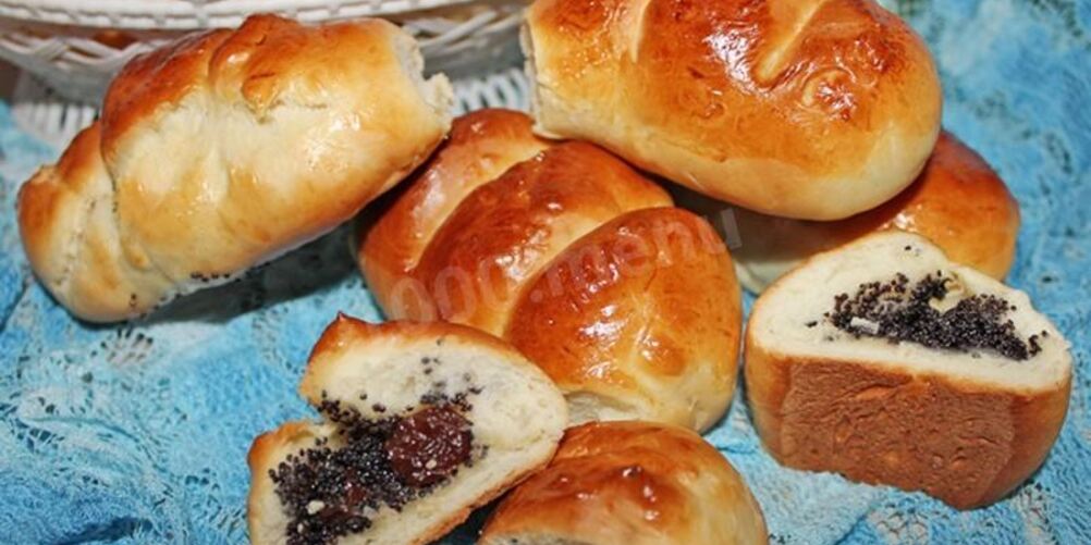 Рецепт маковники булочки с маком и корицей