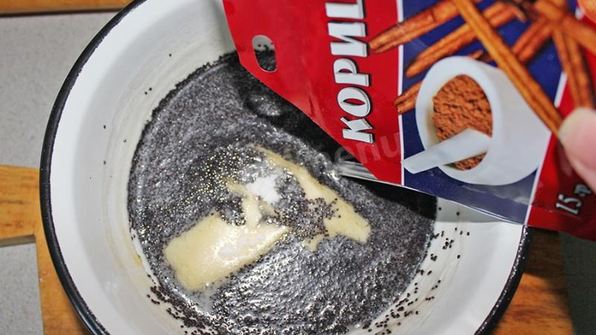 маковники булочки с маком и корицей