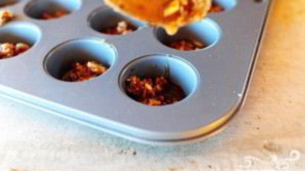 мини-булочки с орехами