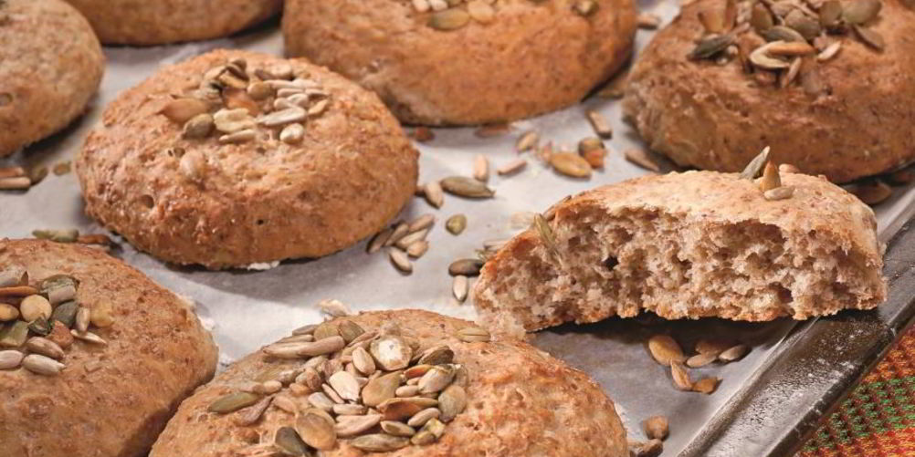 Рецепт овсяные булочки с семечками