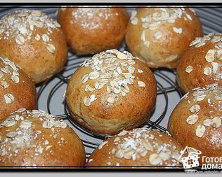 Овсяные булочки