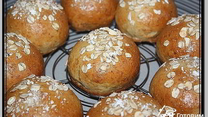 Овсяные булочки