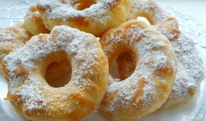 Пампушки на кефире