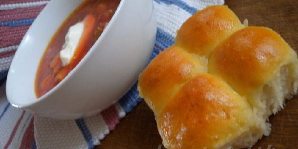 Рецепт пампушки с чесноком