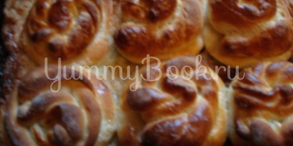 Рецепт плюшки-ватрушки