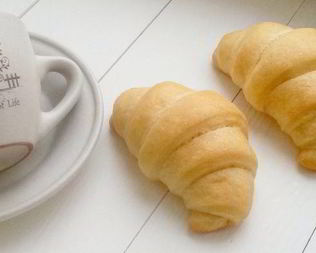 Постные круассаны