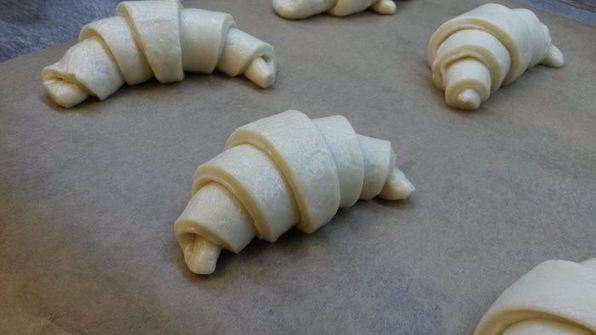 постные круассаны