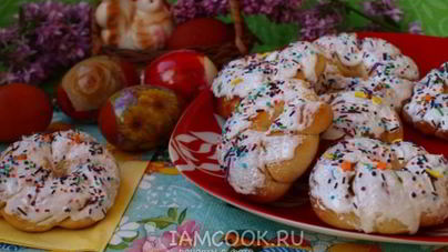 Сдобные булочки с шафраном